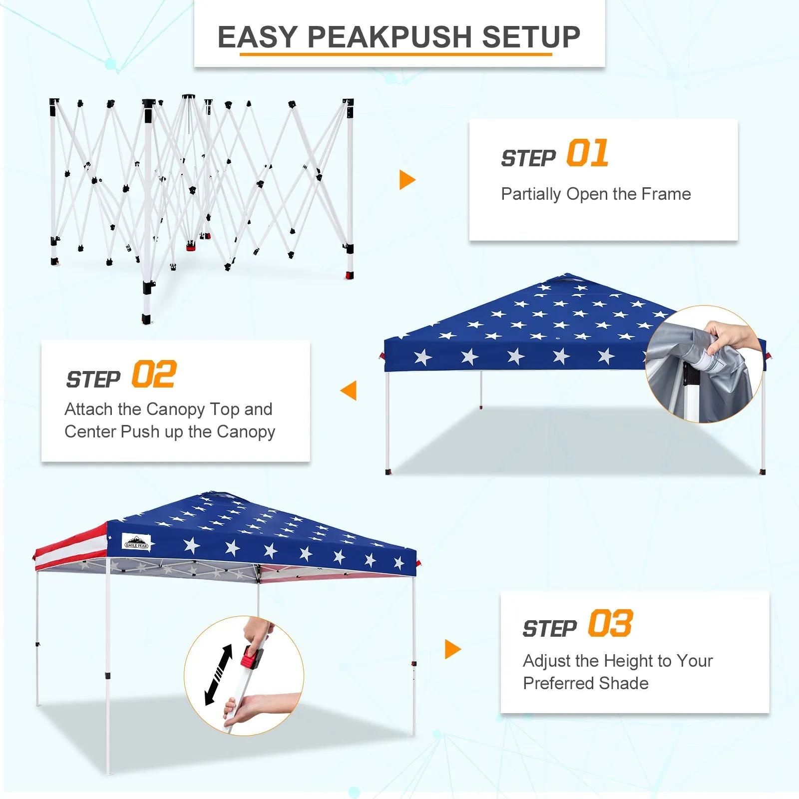 12x12 ft Pop Up Canopy Tent