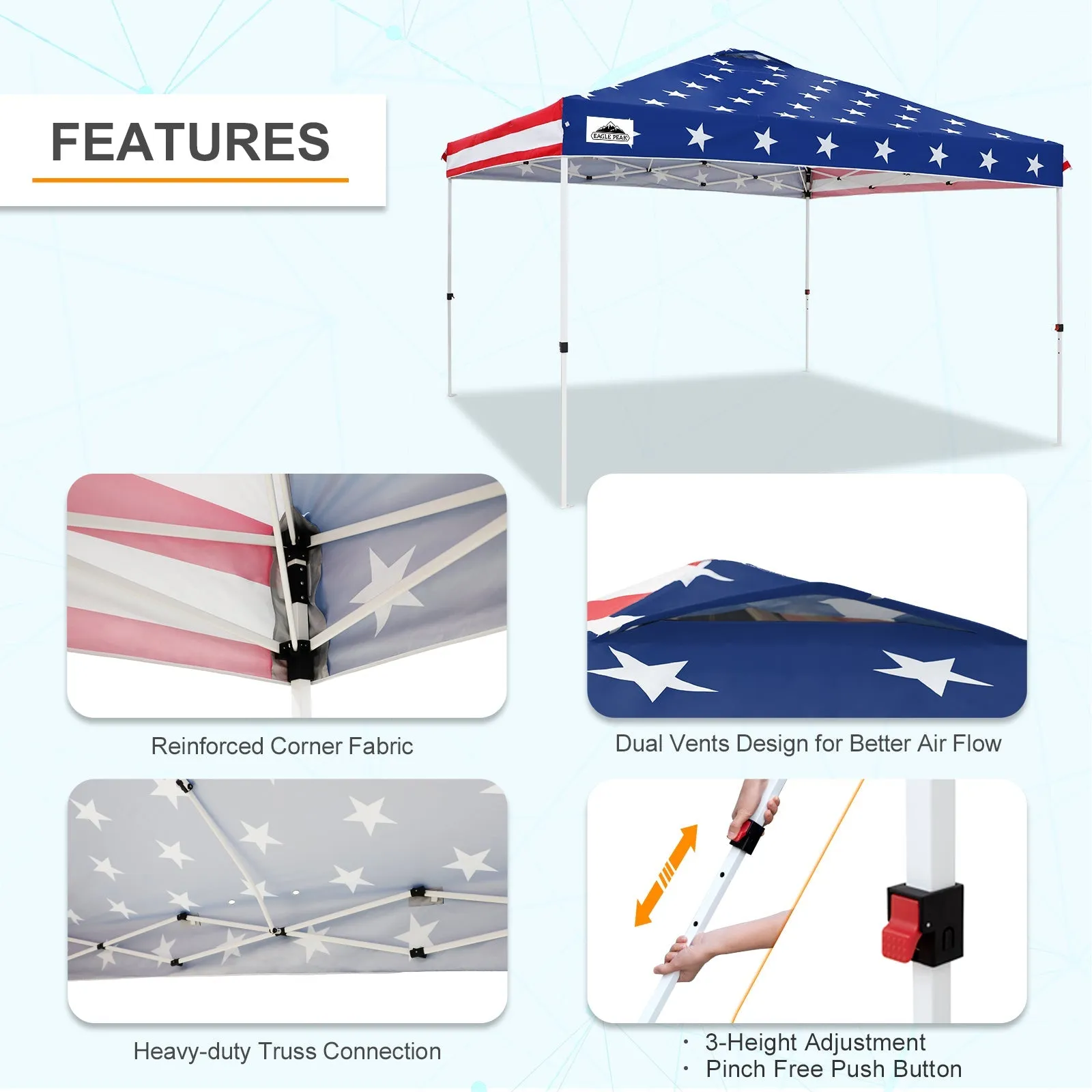 12x12 ft Pop Up Canopy Tent