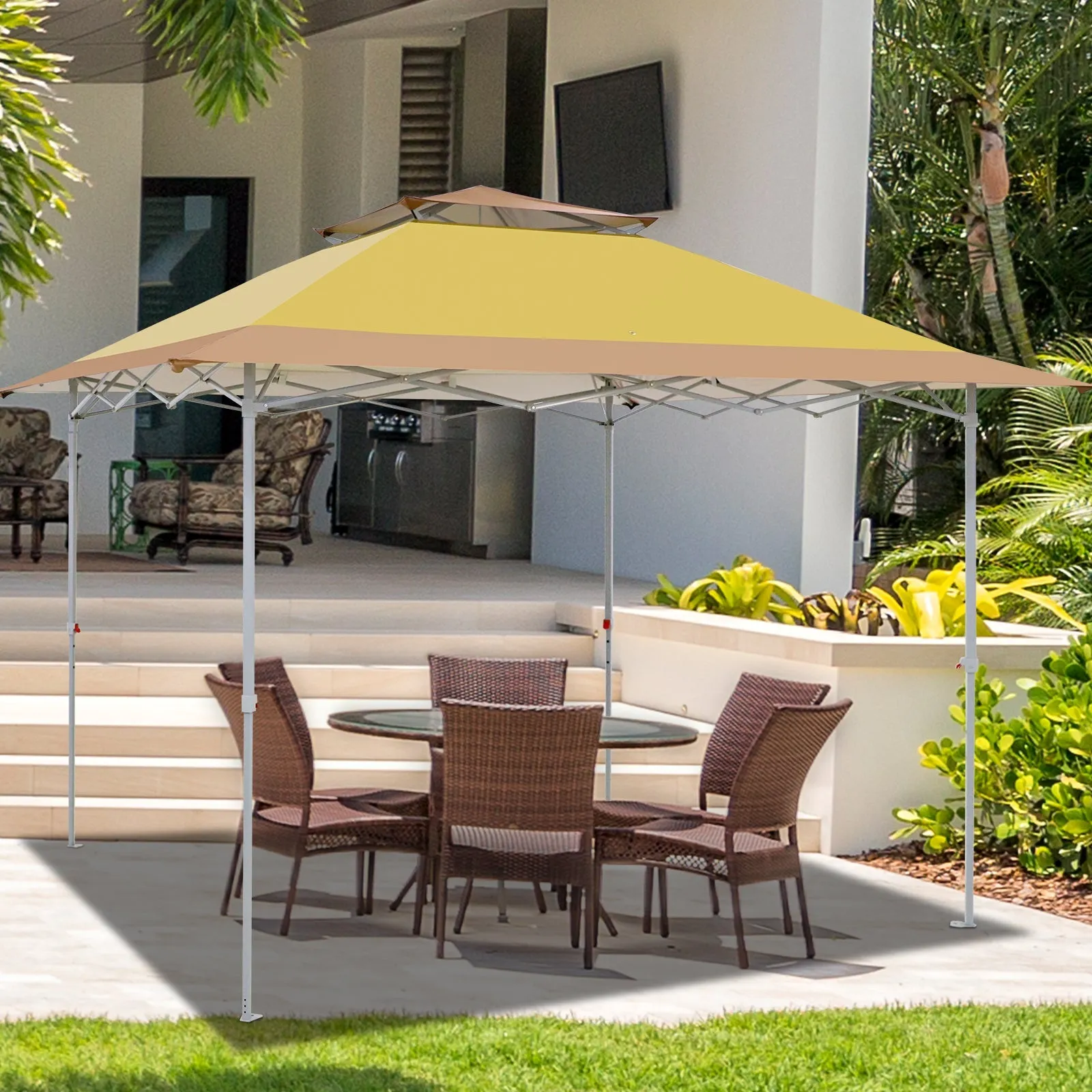 12x12 Pop up Canopy Tent, Easy Set up Folding Shelter