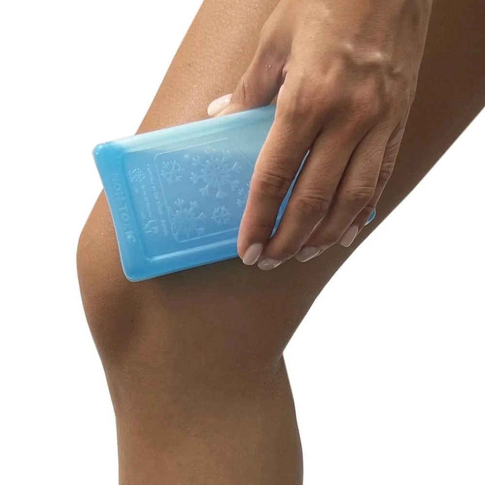 2 Pc Reusable Cooler Gel Ice Packs Small Cold Freezer Lunch Box Food Pain Relief