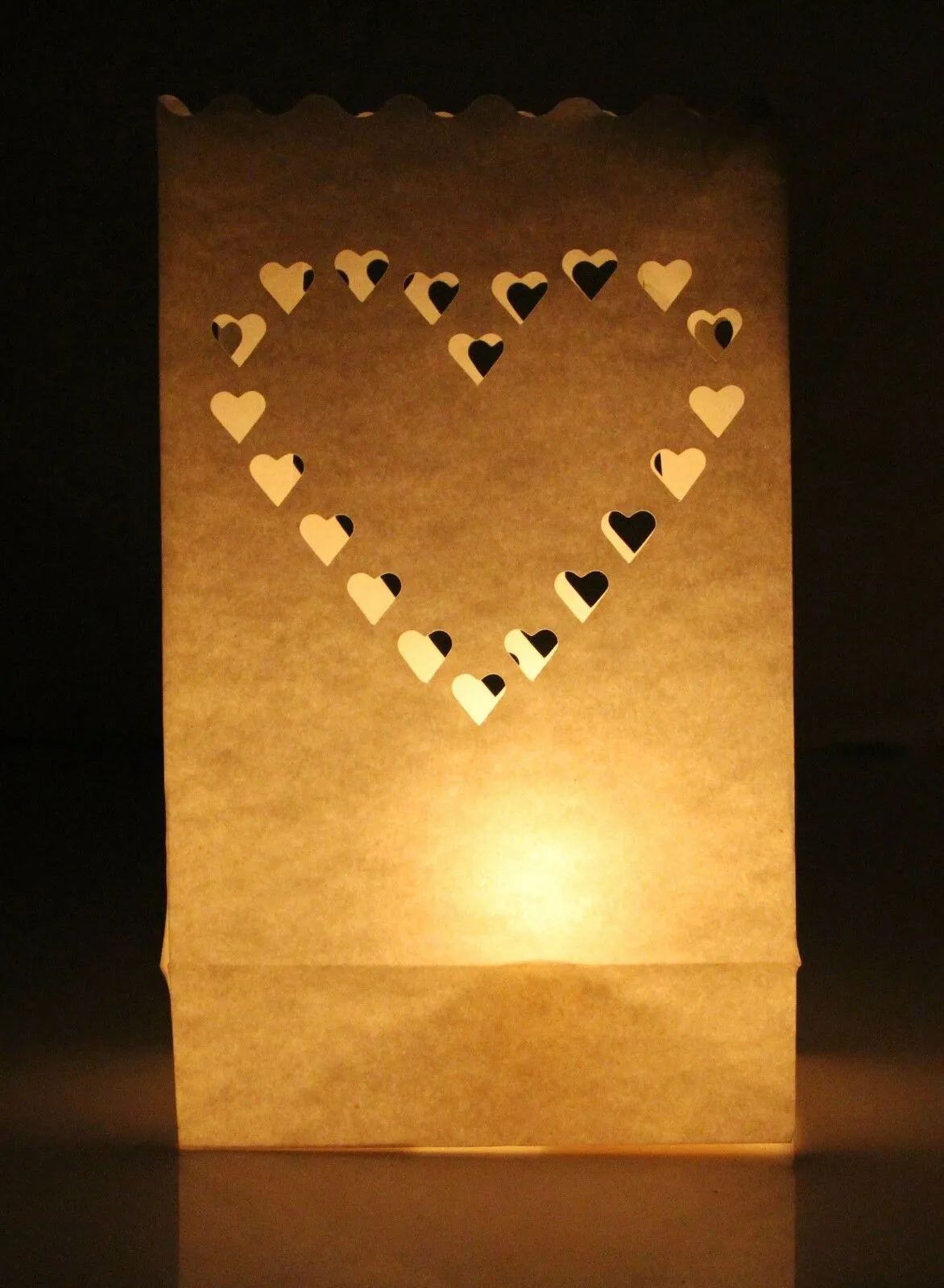 20 X Lantern Bags Tealight Candle Wedding Party Decoration Bag Christmas Love