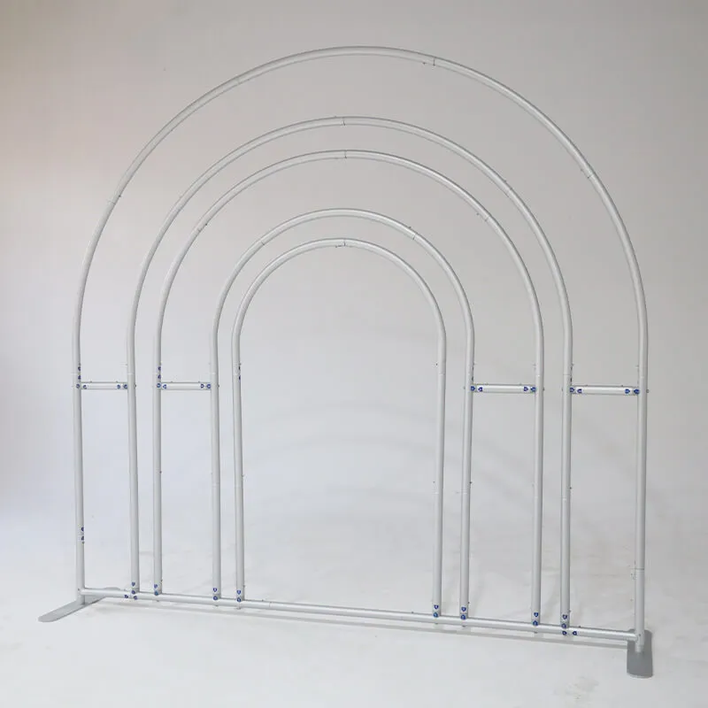 7x7ft Hollow Rainbow Arch Backdrop Party Decoration Props