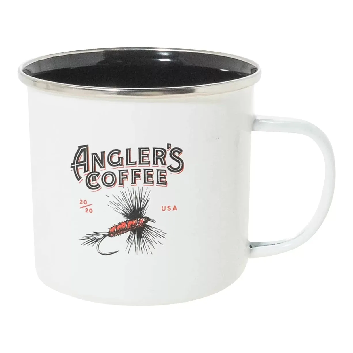 Angler's Coffee Dry Fly Camp Mug