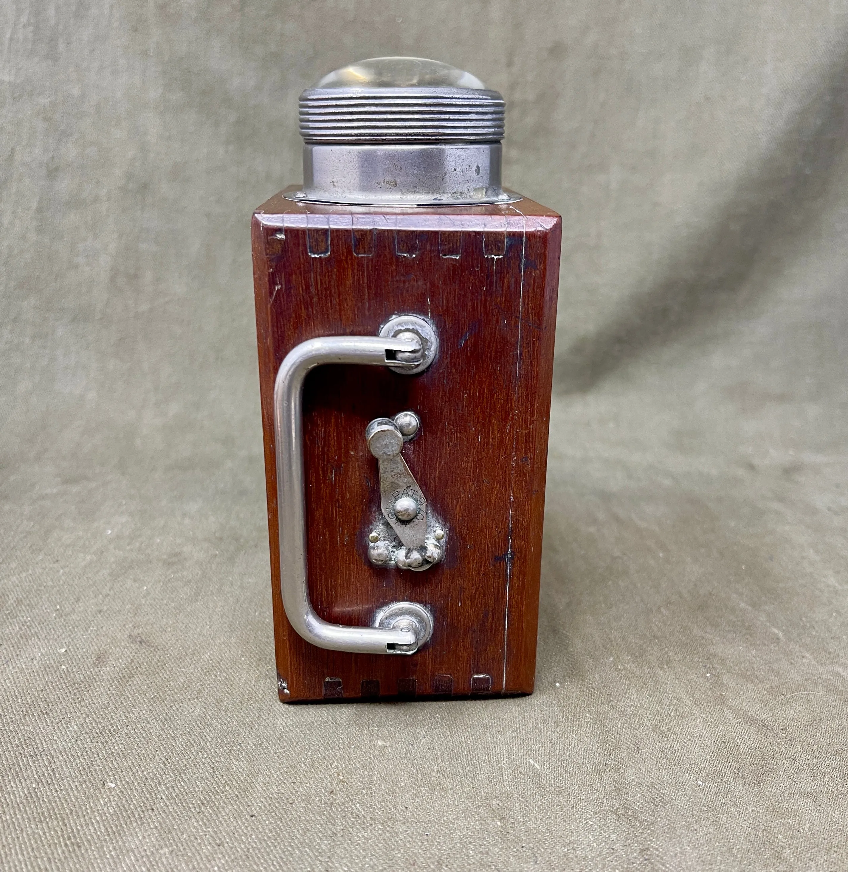 Antique " Ever Ready Bullseye Bulb Torch Hand Lamp