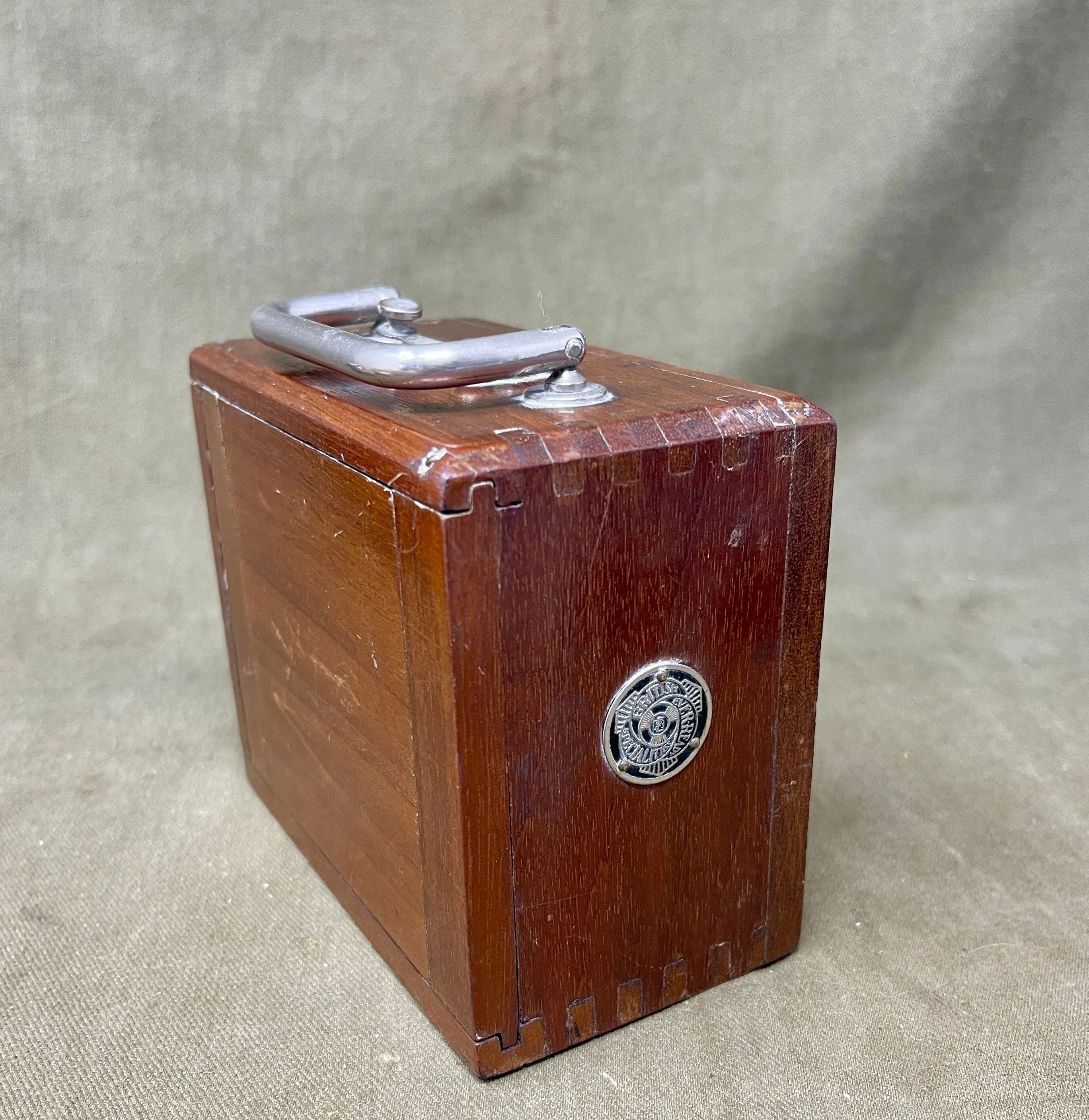 Antique " Ever Ready Bullseye Bulb Torch Hand Lamp