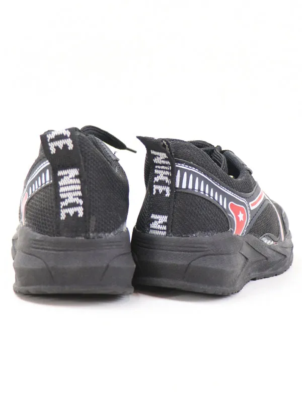 BS19 Boys Shoes 8Yrs - 17Yrs SP Black