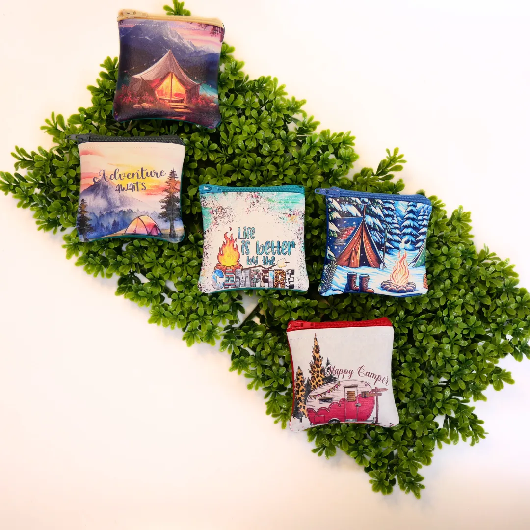 Camping Adventures Zipper Bags