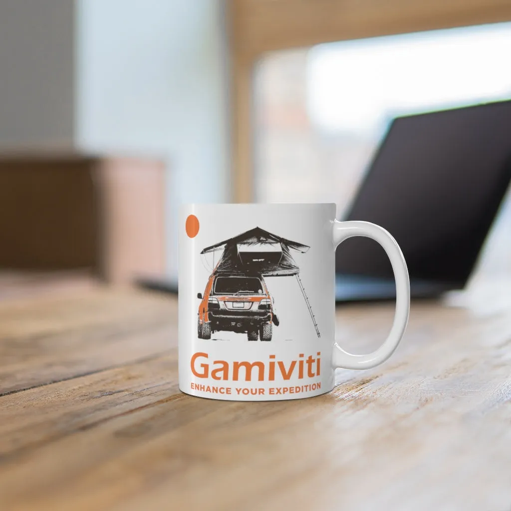 Gamiviti Land Cruiser 100 Series Coffee Mug - Color Version - Reefmonkey