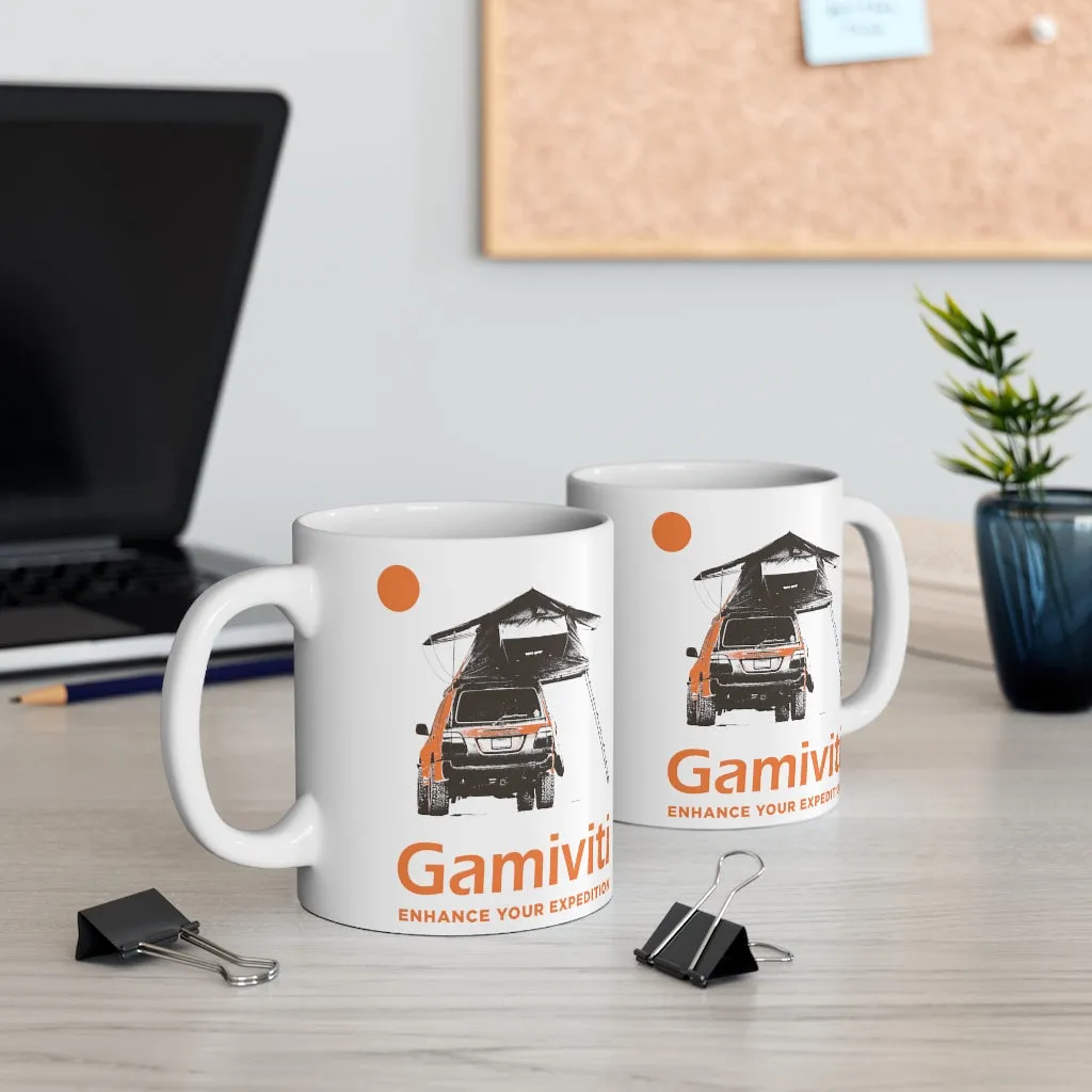 Gamiviti Land Cruiser 100 Series Coffee Mug - Color Version - Reefmonkey