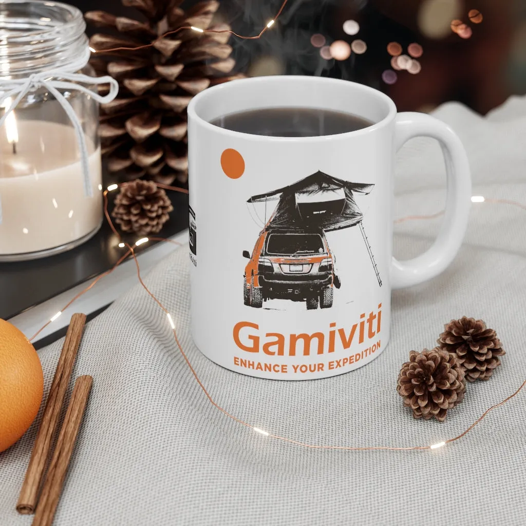 Gamiviti Land Cruiser 100 Series Coffee Mug - Color Version - Reefmonkey