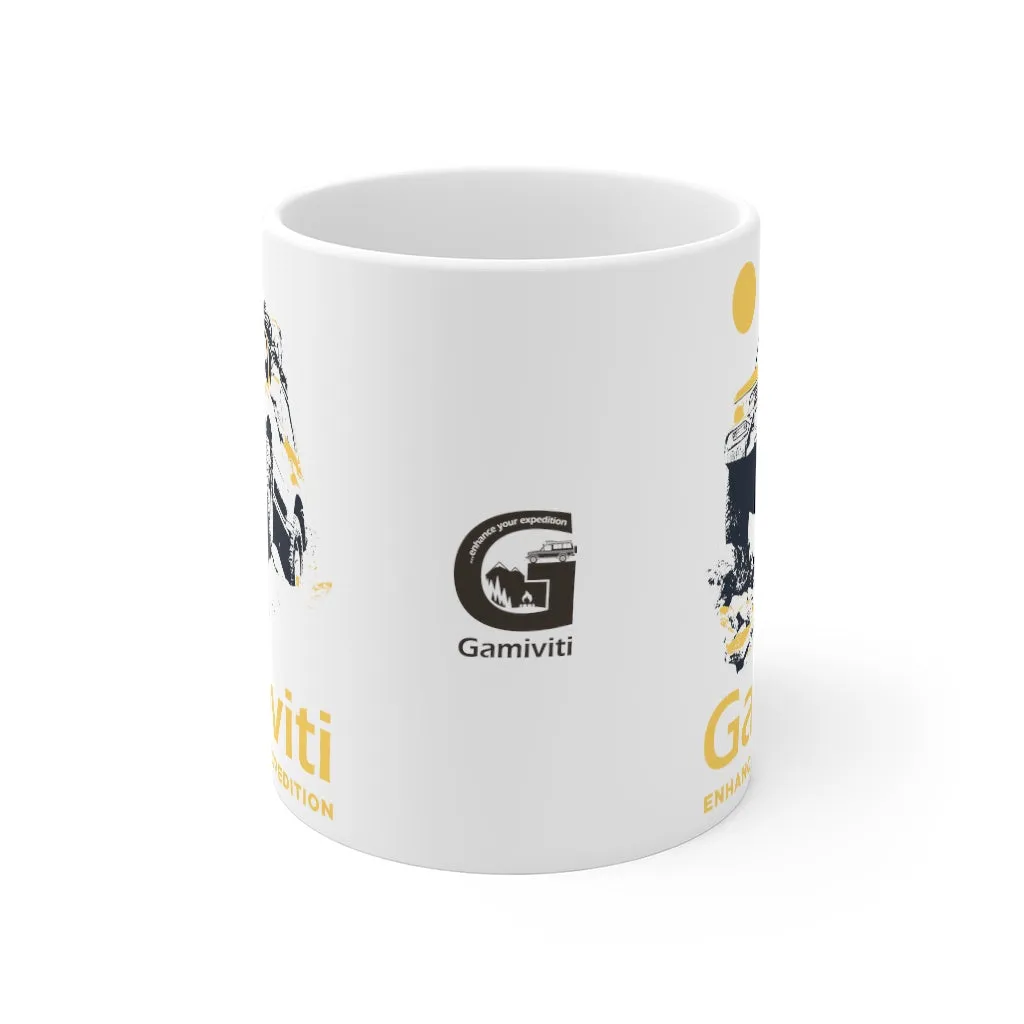 Gamiviti Land Cruiser 80 Series Coffee Mug - Color Version - Reefmonkey
