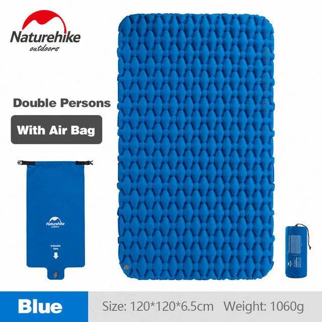 Inflatable Pad Air Bag Mattress Portable Sleeping Gear