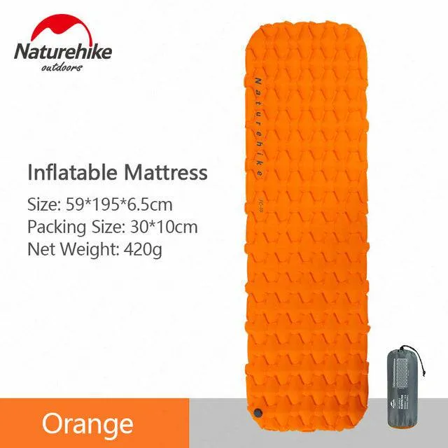 Inflatable Pad Air Bag Mattress Portable Sleeping Gear