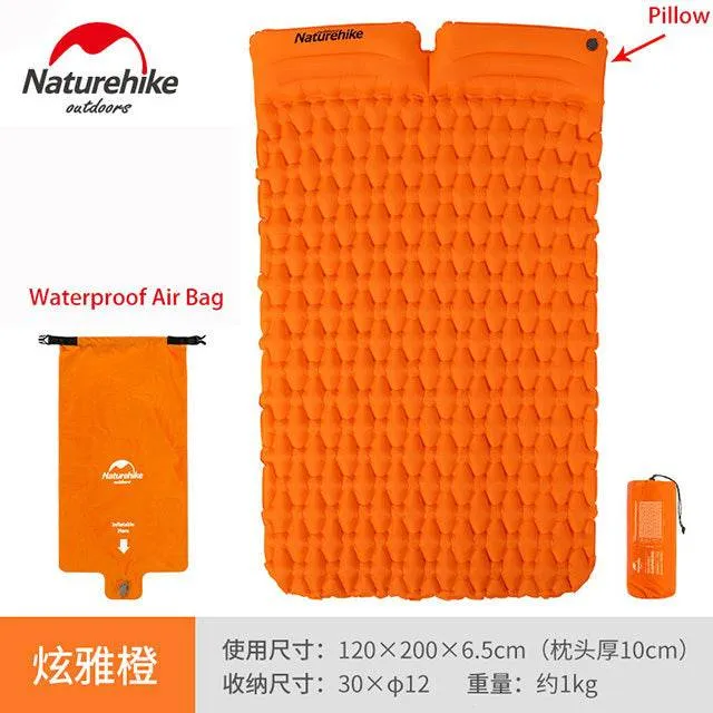 Inflatable Pad Air Bag Mattress Portable Sleeping Gear