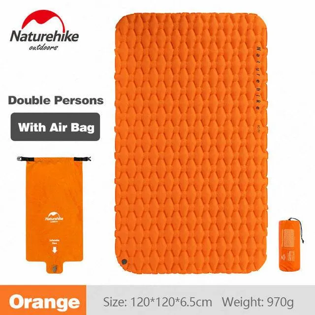 Inflatable Pad Air Bag Mattress Portable Sleeping Gear