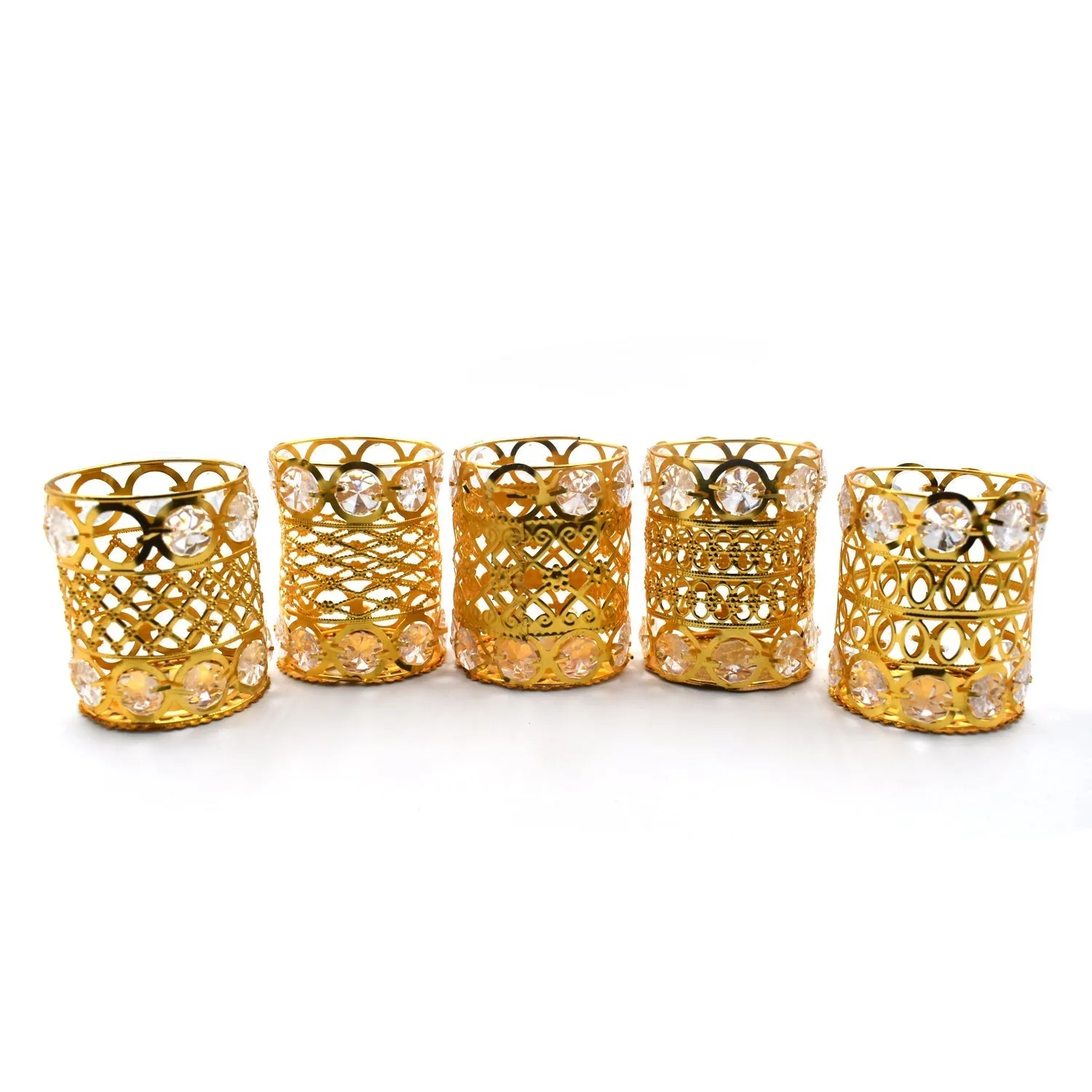 Large Dimond Layer Golden Jhoomer For Home Decoration