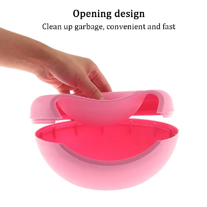 Lazy Snack Bowl Plastic Double-Layer Snack Storage Box Bowl Fruit Bowl And Mobile Phone Bracket Chase Artifact