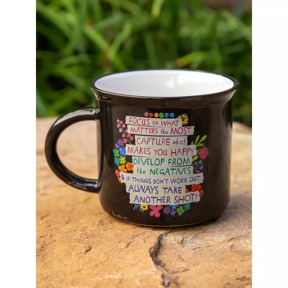 Life Like a Camera {Natural Life} Camp Mug