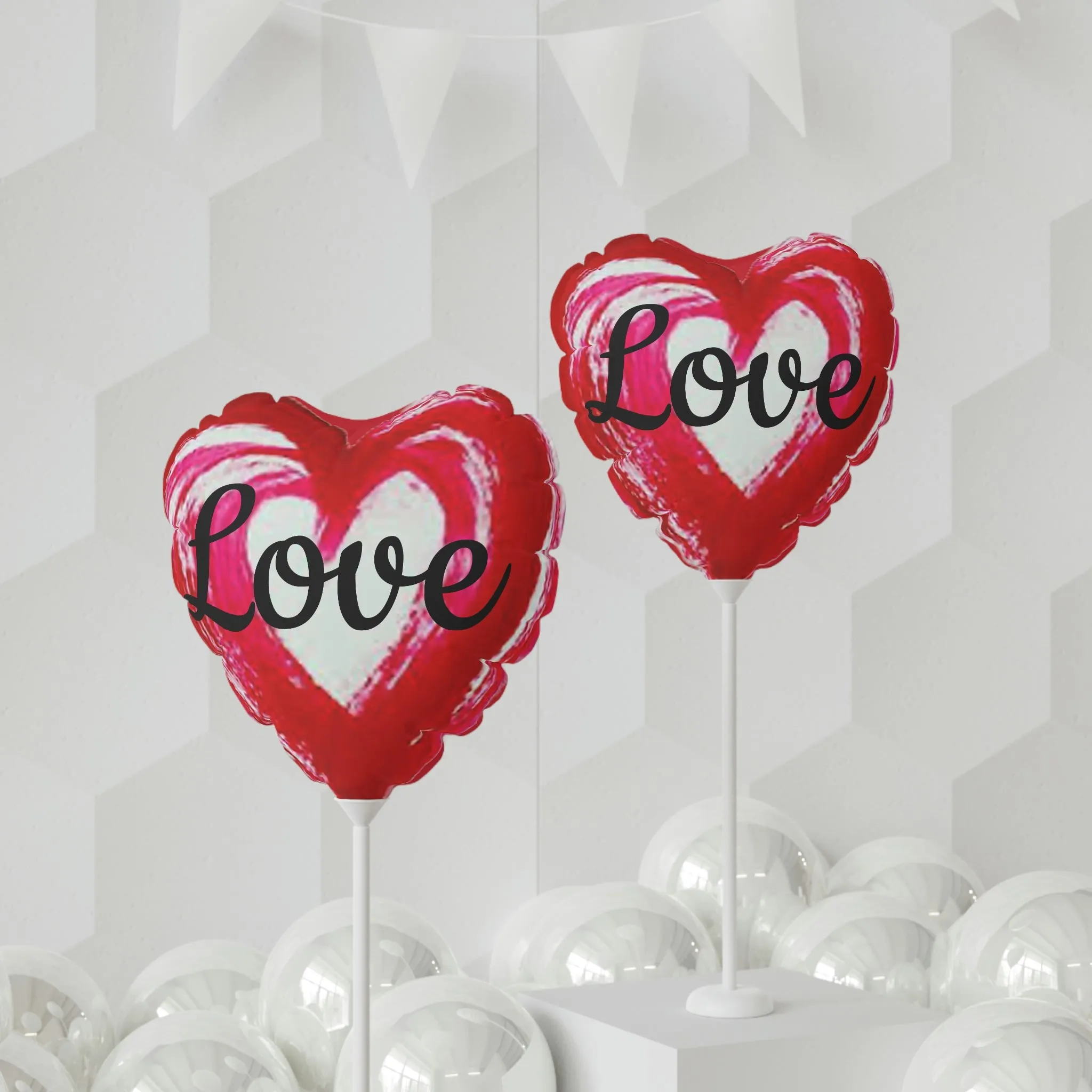 Love Balloon (Heart-shaped), 11"