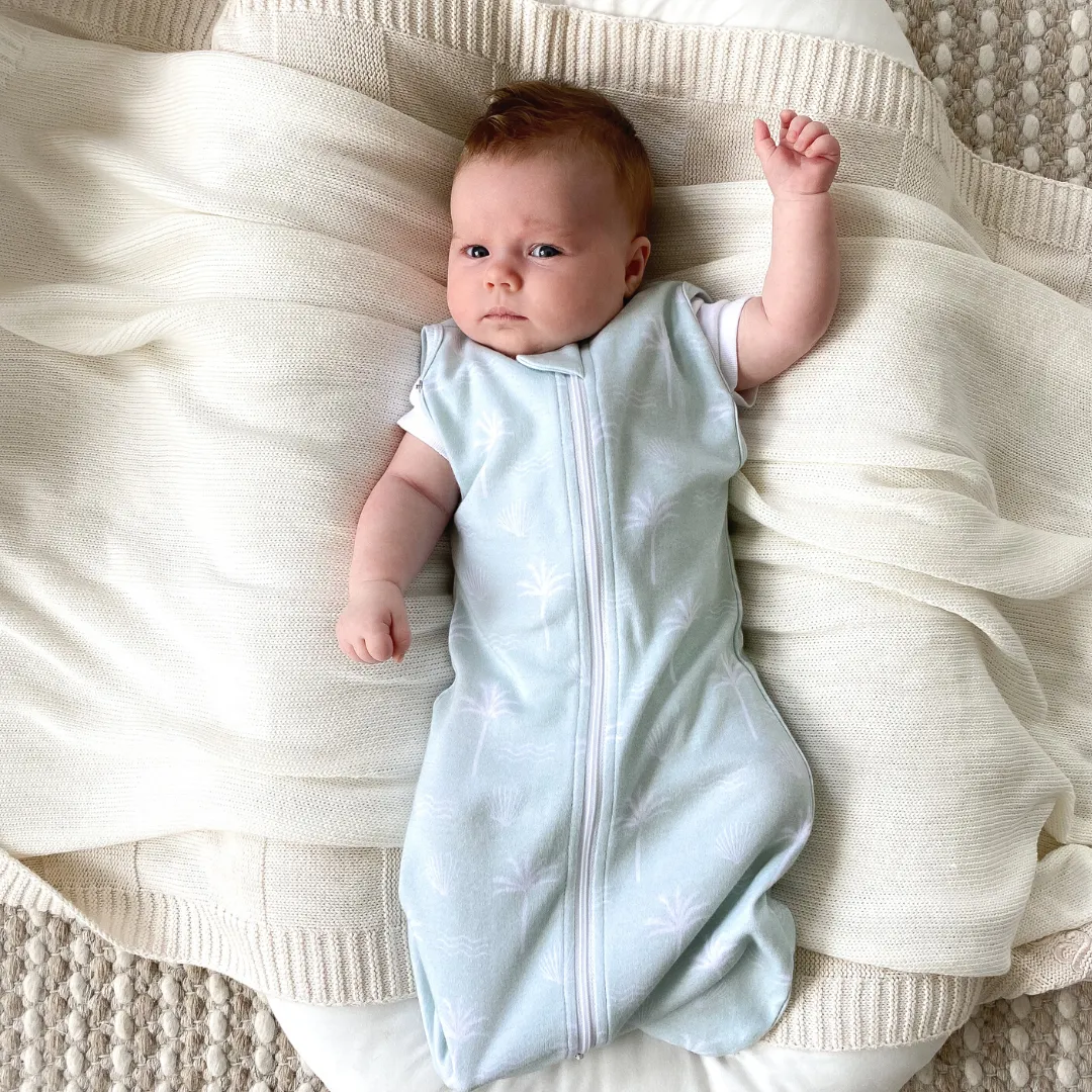 Newborn Sleeping Bag 1.0 TOG (Sage Palm)