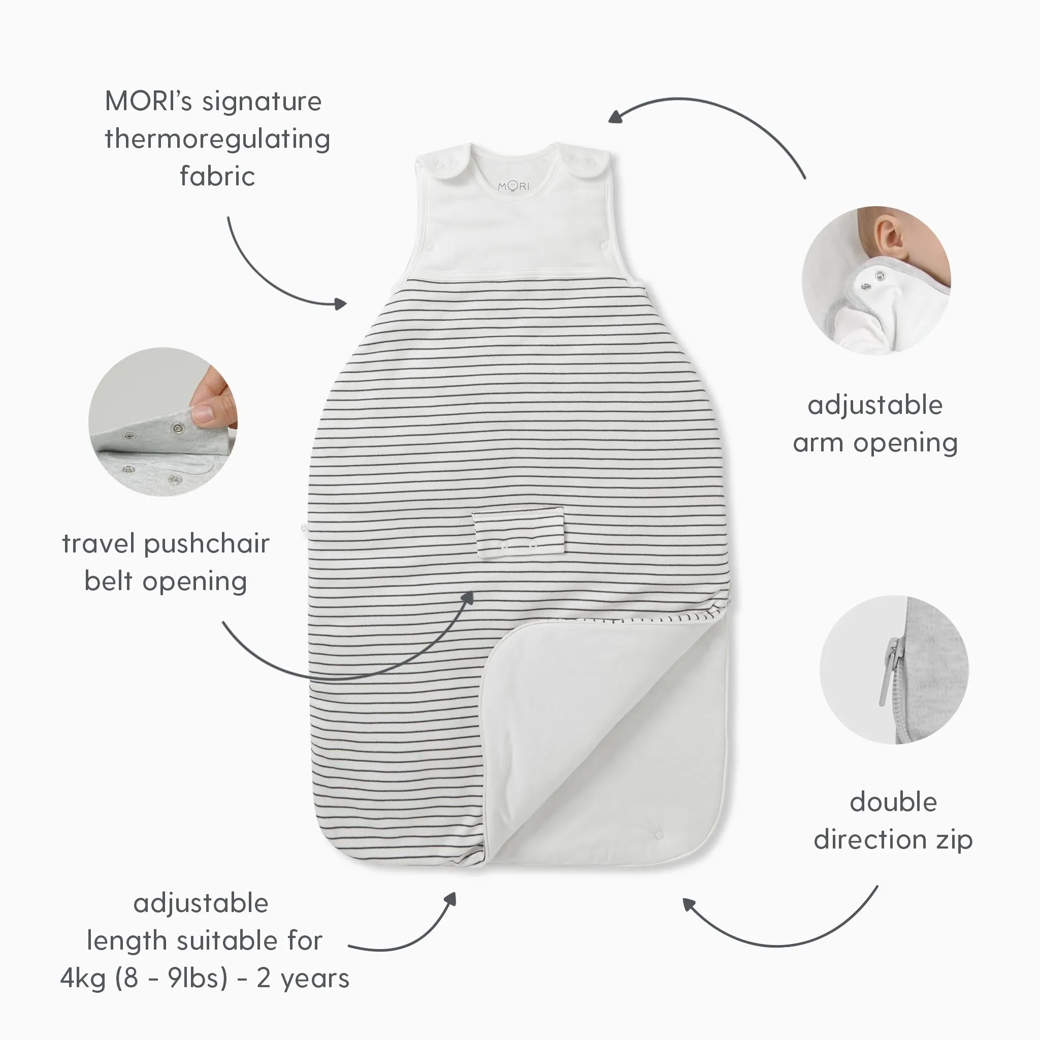 Pebble Clever Sleeping Bag 0.5 TOG
