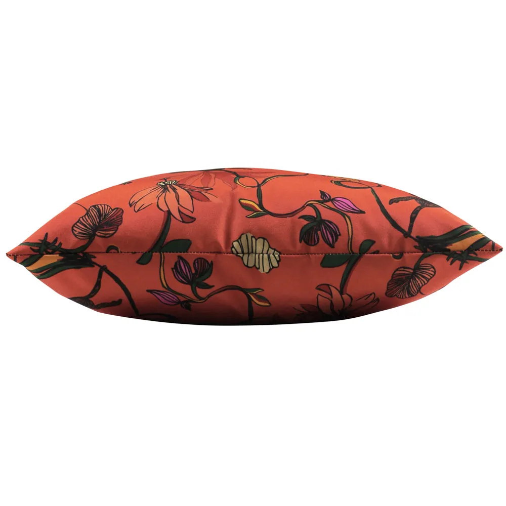 Wildlife Outdoor Cushion Orange
